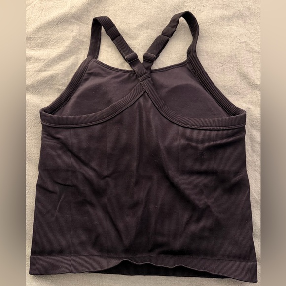 Alo Seamless Ribbed Favorite Full Length Bra Tank - Picture 9 of 10